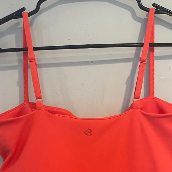 NWT Blogilates Women's Barre Active Romper, Medium - Coral Red - Picture 9 of 10